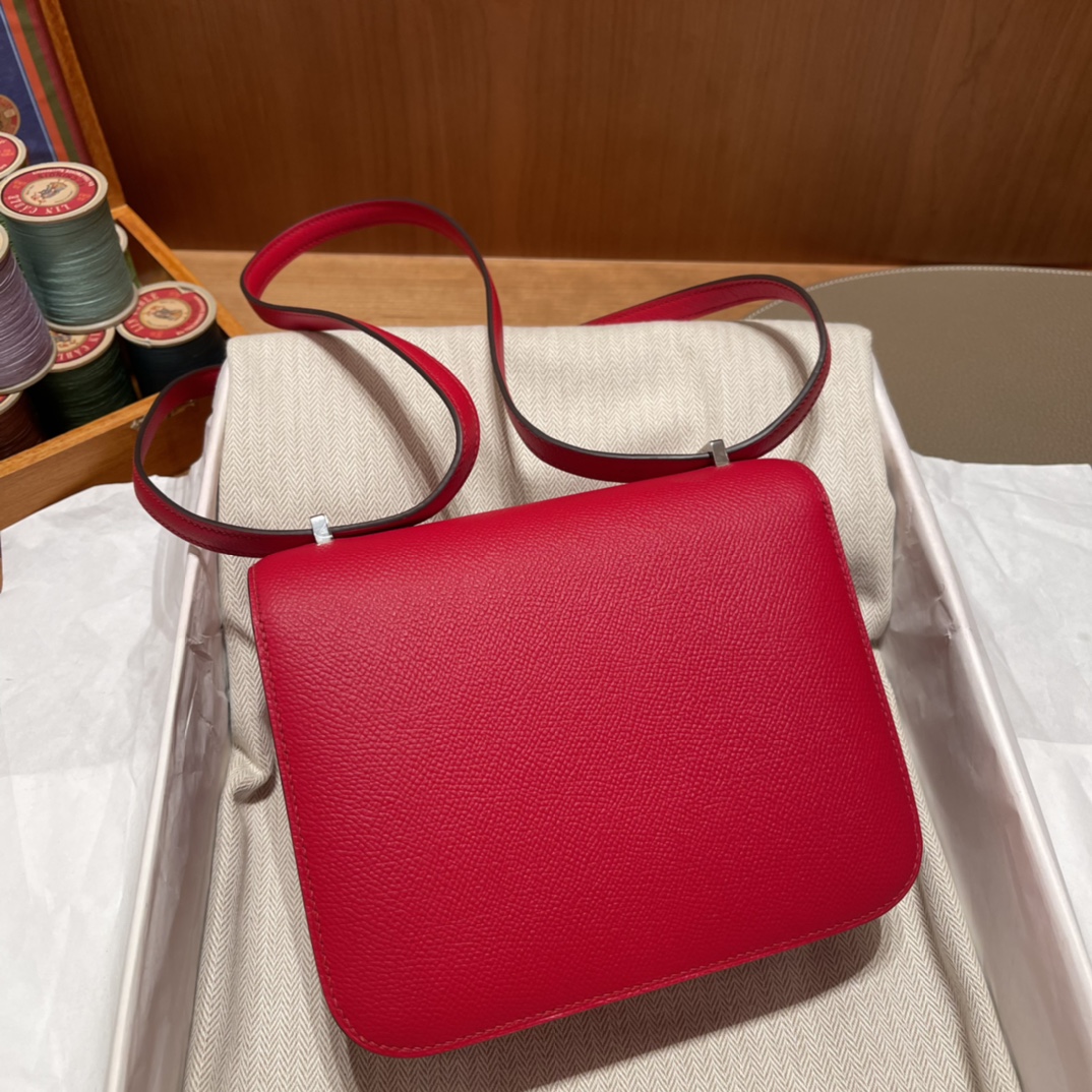 에르메스 콘스탄스18 루즈드퀘흐 은장 앱송